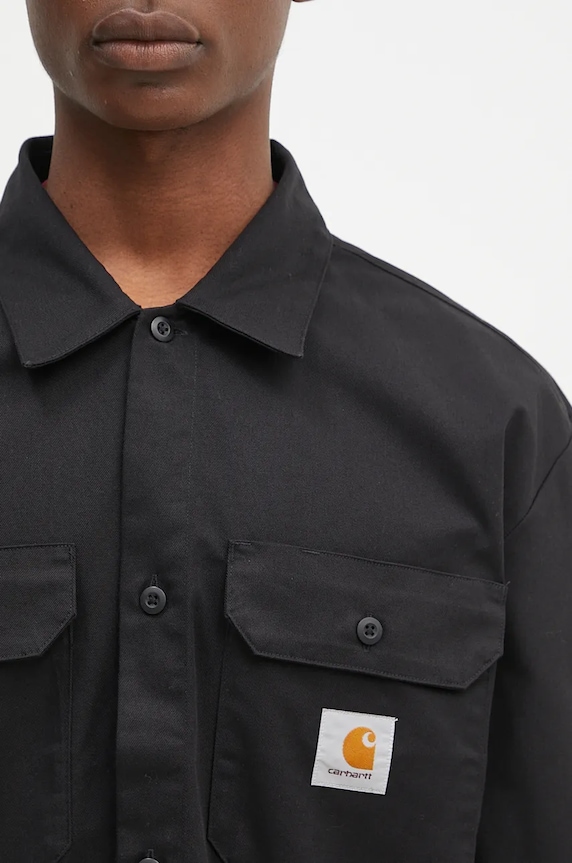 Carhartt WIP shirt Longsleeve Craft Shirt black I033814.89XX