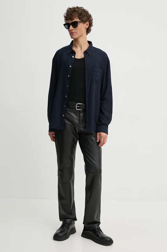 ZADIG&VOLTAIRE camasa WMSH00292 bleumarin AW24