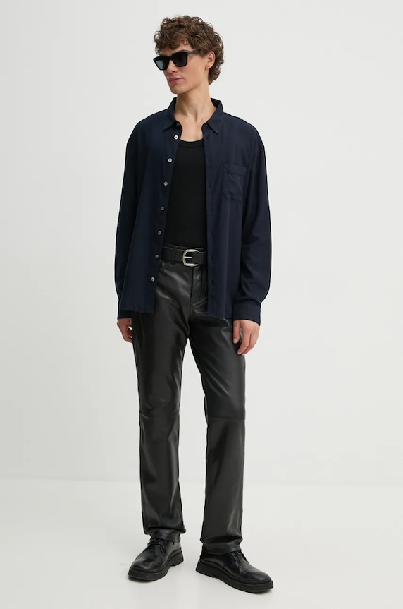 ZADIG&VOLTAIRE camasa WMSH00292 bleumarin AW24