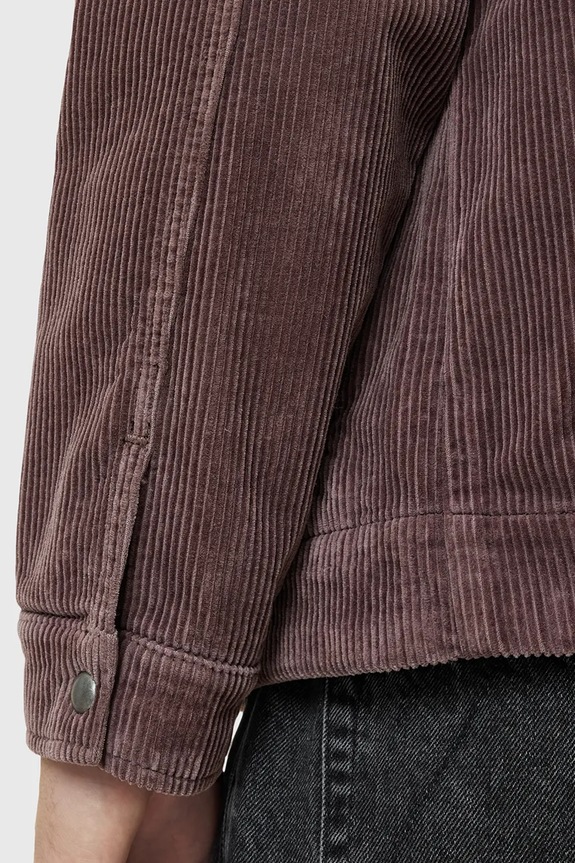 Ρούχα Πουκάμισο κοτλέ AllSaints CASTLEFORD M084OB καφέ