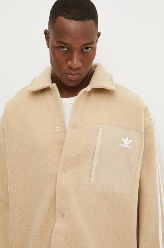 adidas Originals bluza polarowa beżowy IX5219