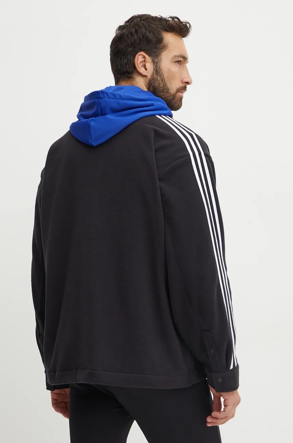 Oblečenie Košeľa adidas Originals IZ1834 čierna