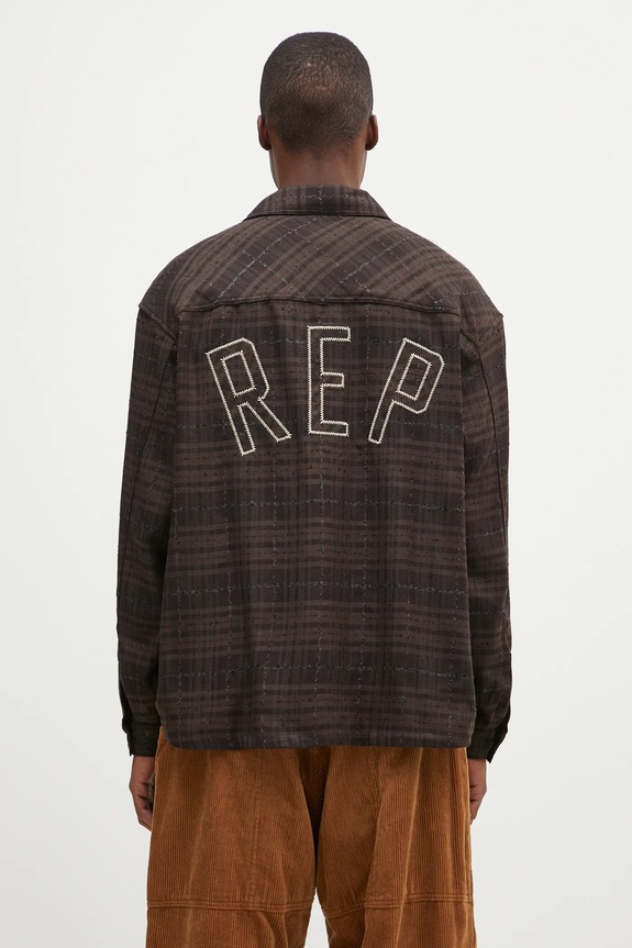 Represent shirt Rep Flannel Shirt classic brown MLM2158.064