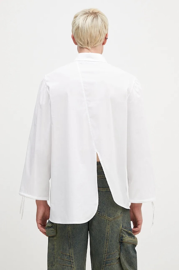Odzież Andersson Bell koszula Bouquet Asymmetric Shirt atb1138m biały