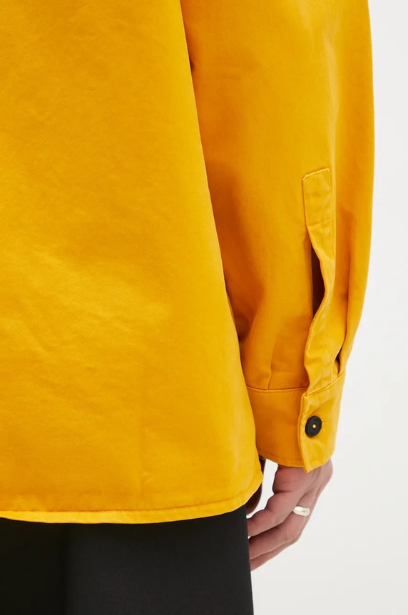 A-COLD-WALL* cotton shirt Reverse ACWMSH144 yellow