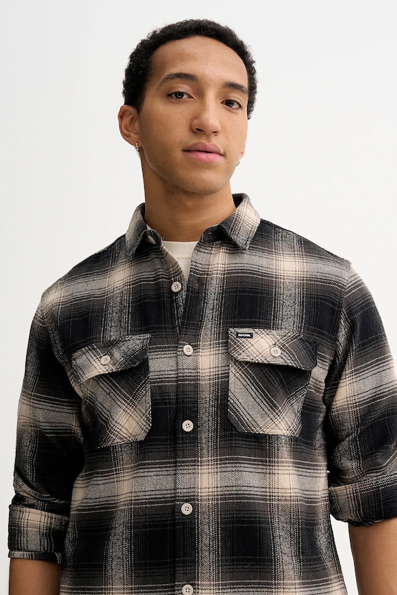 Rip Curl cămașă din bumbac COUNT negru 00JMSH