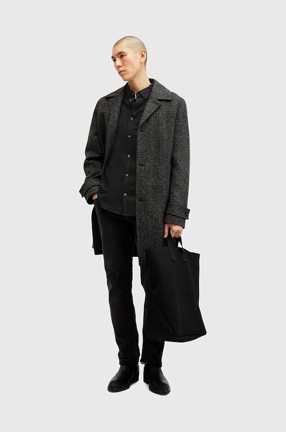 Pamučna košulja AllSaints HAWTHORNE LS SHIRT M150SB