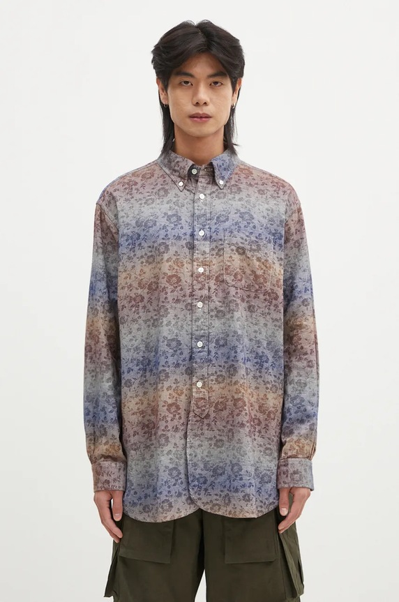 Бавовняна сорочка Engineered Garments 19 Century BD Shirt візерунок барвистий 24F1A001