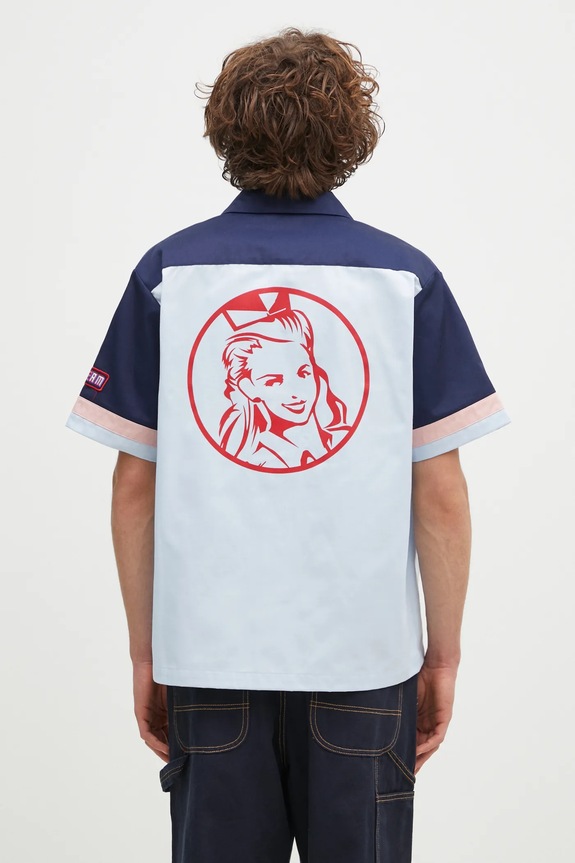 Oblečenie Košeľa ICECREAM Diner Shirt IC24317 modrá
