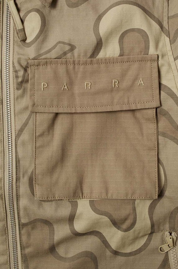 by Parra cotton shirt Fruit Tree Camo Shirt 52230