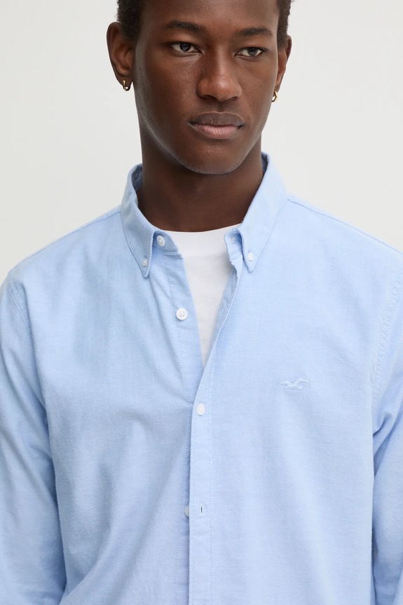 Πουκάμισο Hollister Co. KI325.4056.210 μπλε