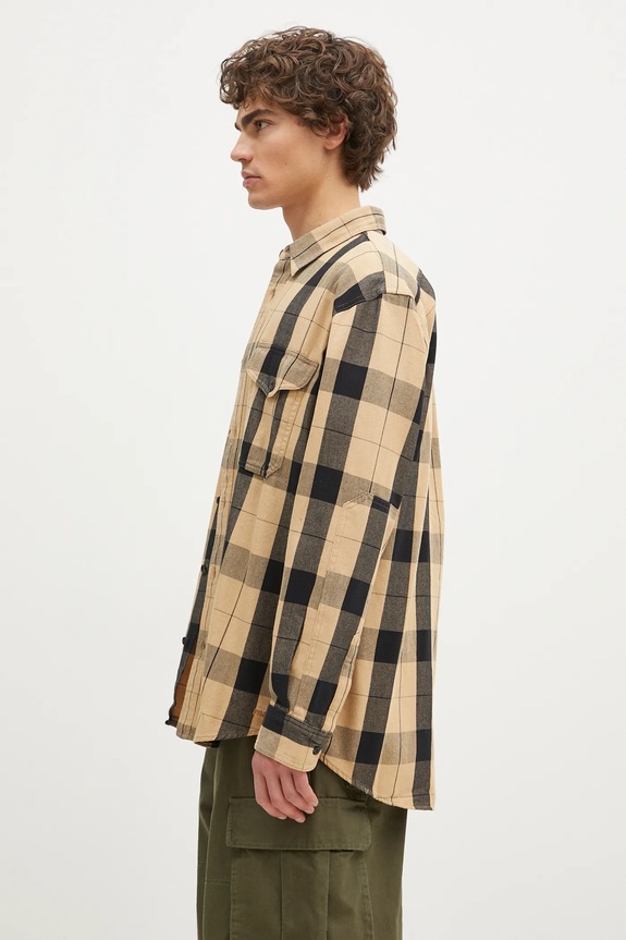 Pamučna košulja Filson Vintage Alaskan Guide Shirt FMCAM0013 bež AW24