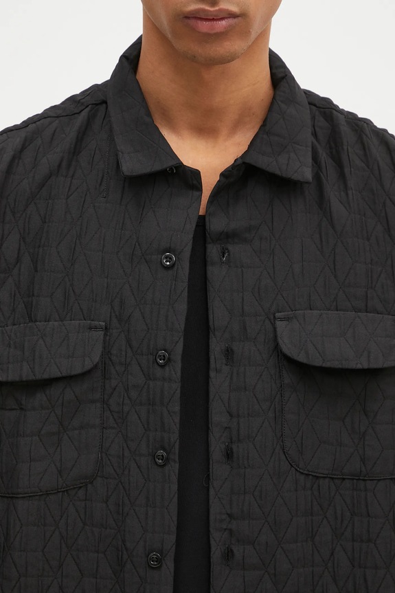 Engineered Garments koszula Classic Shirt czarny 24F1A005.KT046