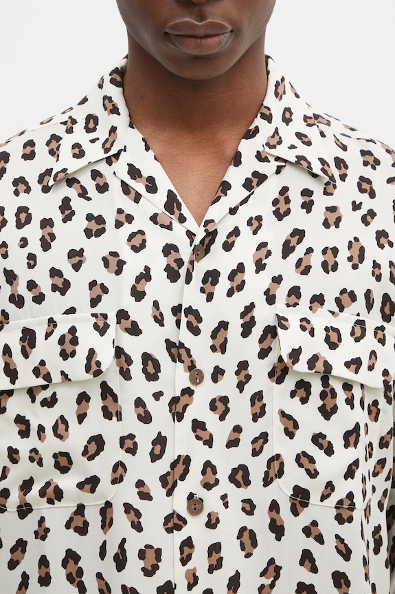 Košulja Wacko Maria Hawaiian Shirt L/S bež 24FW.WMS.HI02