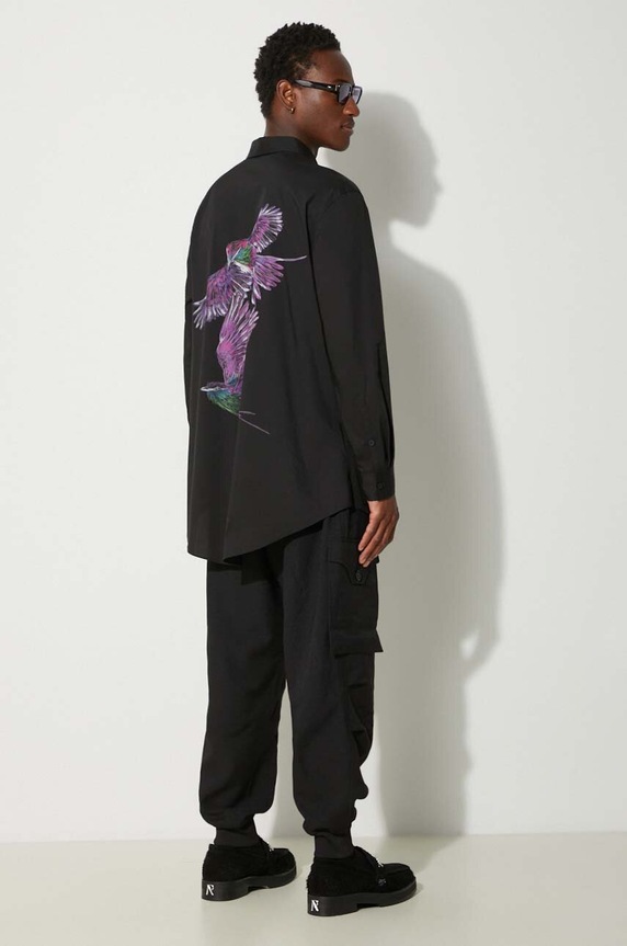 Одежда Рубашка Y-3 Graphic Shirt JE9274 чёрный