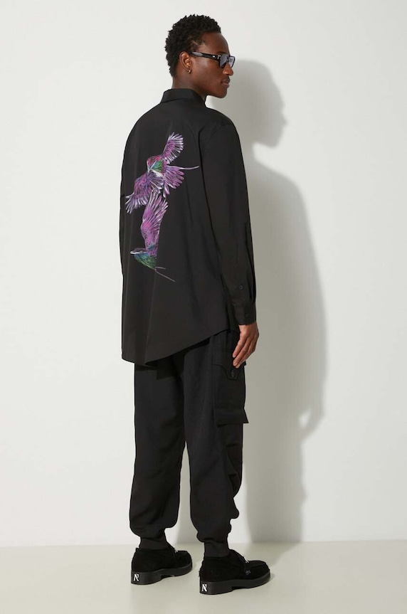Одежда Рубашка Y-3 Graphic Shirt JE9274 чёрный