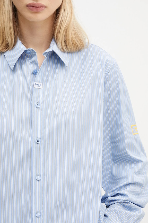 Хлопковая рубашка Martine Rose Classic Shirt 401WS02509