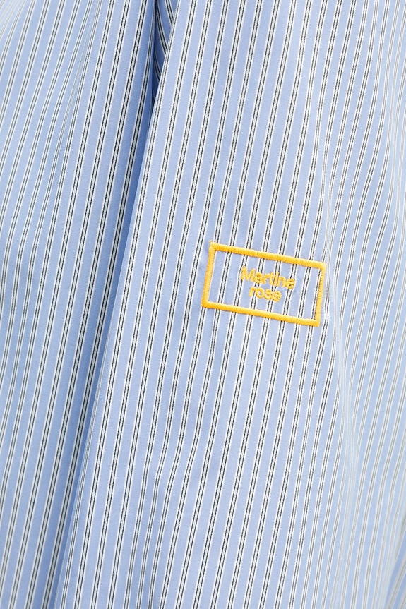 Хлопковая рубашка Martine Rose Classic Shirt 401WS02509