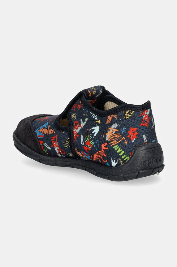 Chłopiec Froddo kapcie dziecięce CLASSIC SLIPPERS G1700397.20.24 granatowy