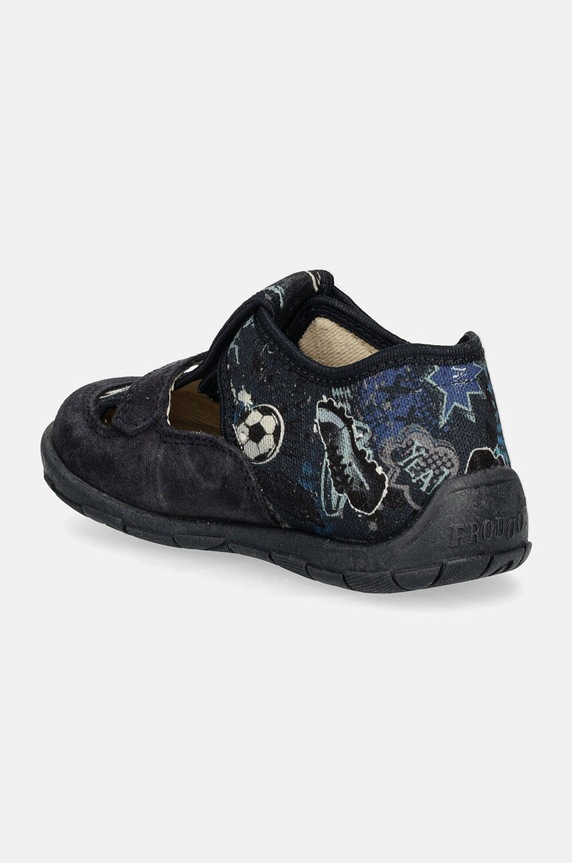 Chłopiec Froddo kapcie dziecięce CLASSIC SLIPPERS G1700400.20.24 granatowy