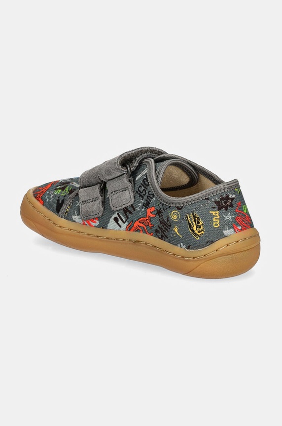 Момче Детски пантофи Froddo BAREFOOT CANVAS G1700390.21.24 сив