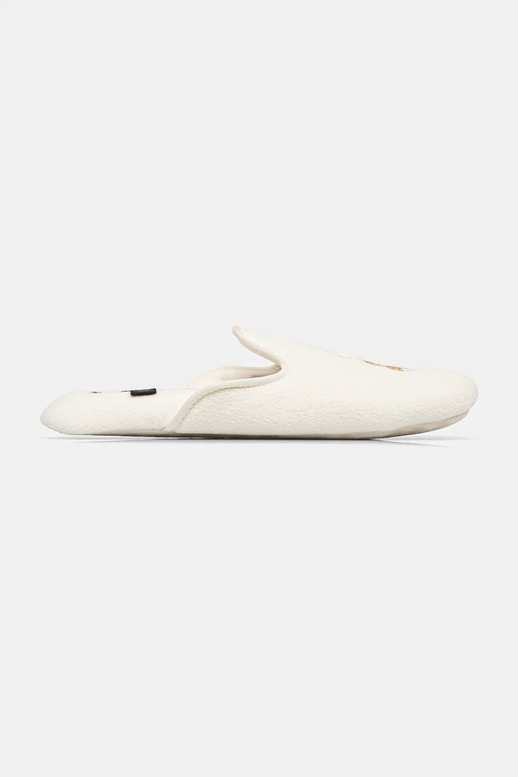 Kućne papuče Lauren Ralph Lauren ILN02372 bež AW24
