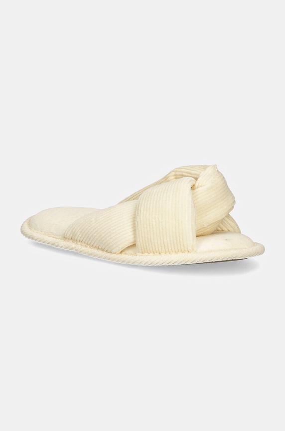 Παντόφλες United Colors of Benetton 8TNL1D01G μπεζ AW24