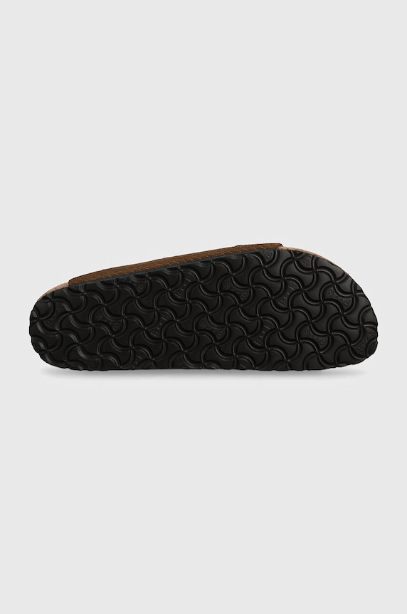 Semišové pantofle Birkenstock Arizona 1028264 hnědá