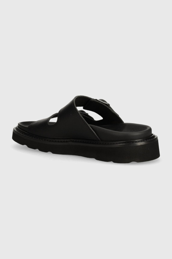 Обувь Кожаные шлепанцы Kenzo Matto Mules FE52MU040L62.99 чёрный