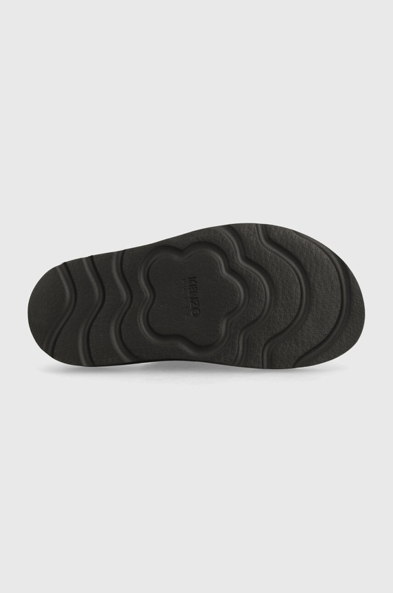 Кожаные шлепанцы Kenzo Matto Mules FE52MU040L62.99 чёрный