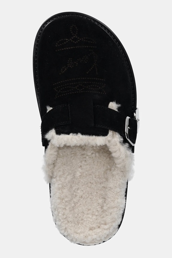 Semišové pantofle Kenzo Matto Clogs černá FE62MU051L58.99