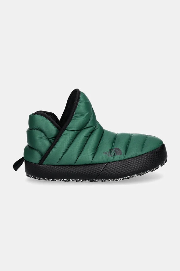 Пантофи The North Face Thermoball Traction Bootie NF0A331HS9W1 зелен AW24