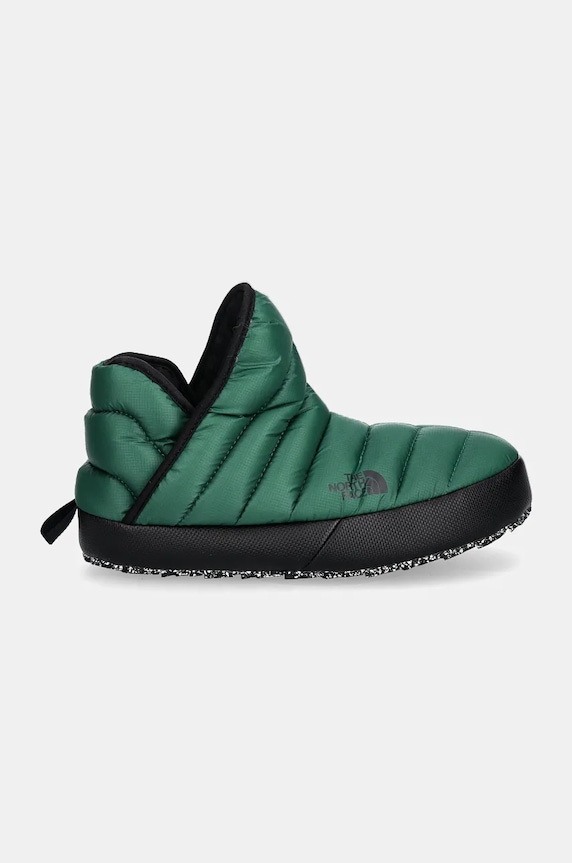 Пантофи The North Face Thermoball Traction Bootie NF0A331HS9W1 зелен AW24