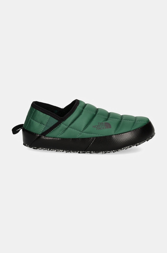 Пантофи The North Face Thermoball Traction Mule V NF0A3V1HS9W1 зелен AW24