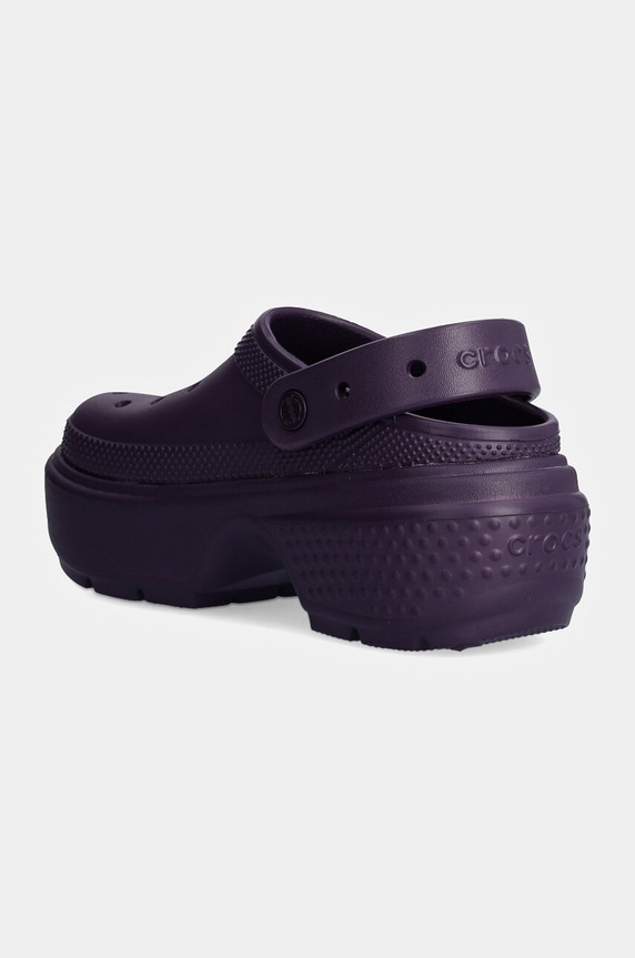 Shoes Crocs sliders Stomp Clog 209347.5AS violet