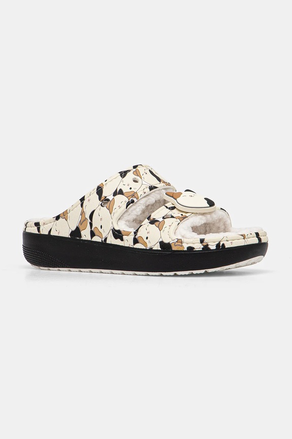Παντόφλες Crocs Squishmallows Cam Cozzy Sandal φλατ μπεζ 210217.90H