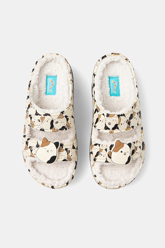 Παντόφλες Crocs Squishmallows Cam Cozzy Sandal μπεζ 210217.90H