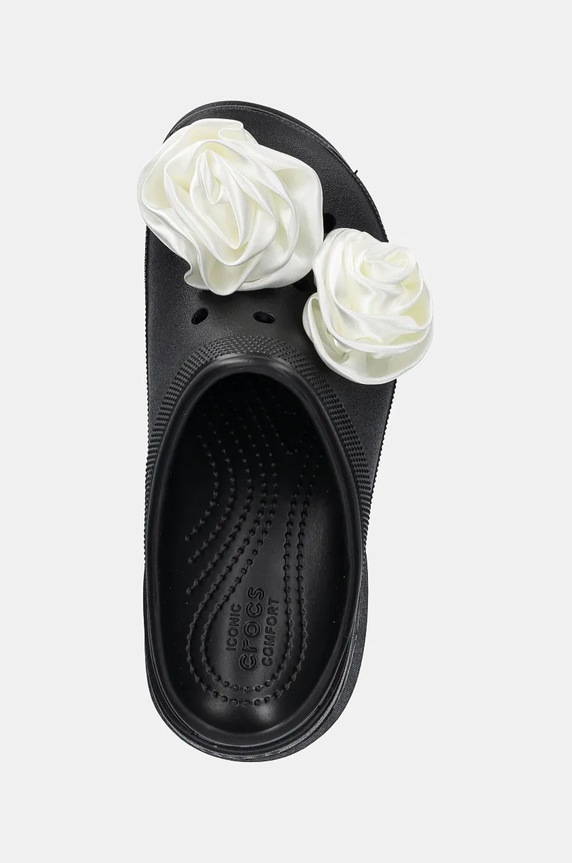 Šľapky Crocs Siren Rosette Clog čierna 210367.001