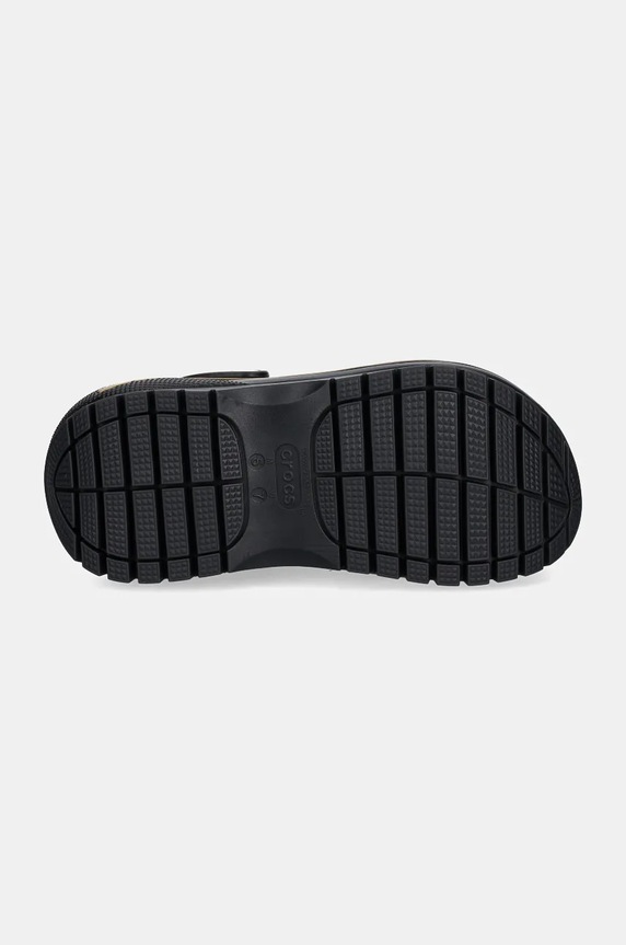 Šľapky Crocs Mega Crush Metallic Clog 210368.072 čierna