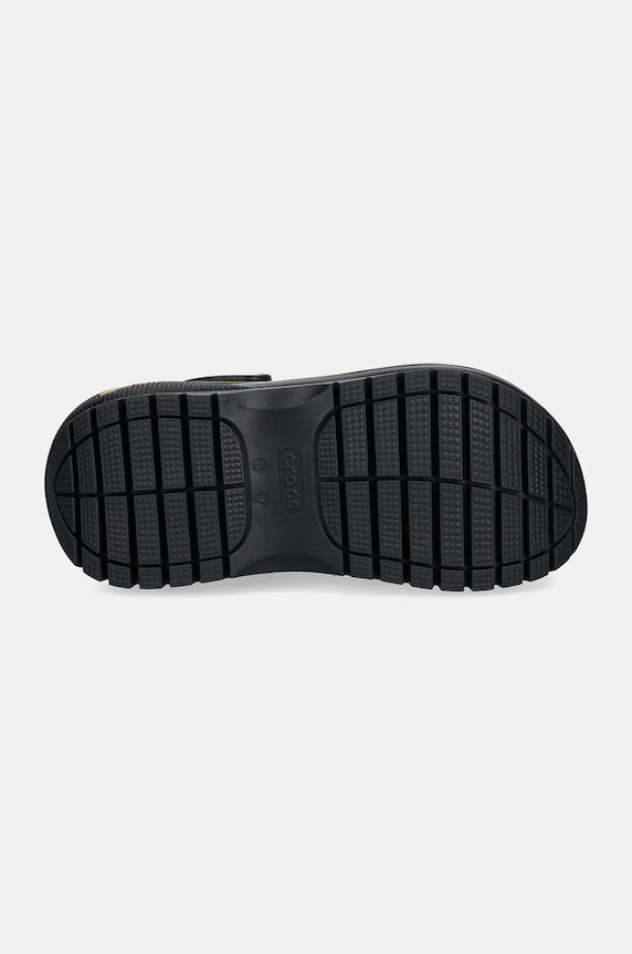 Šľapky Crocs Mega Crush Metallic Clog 210368.072 čierna