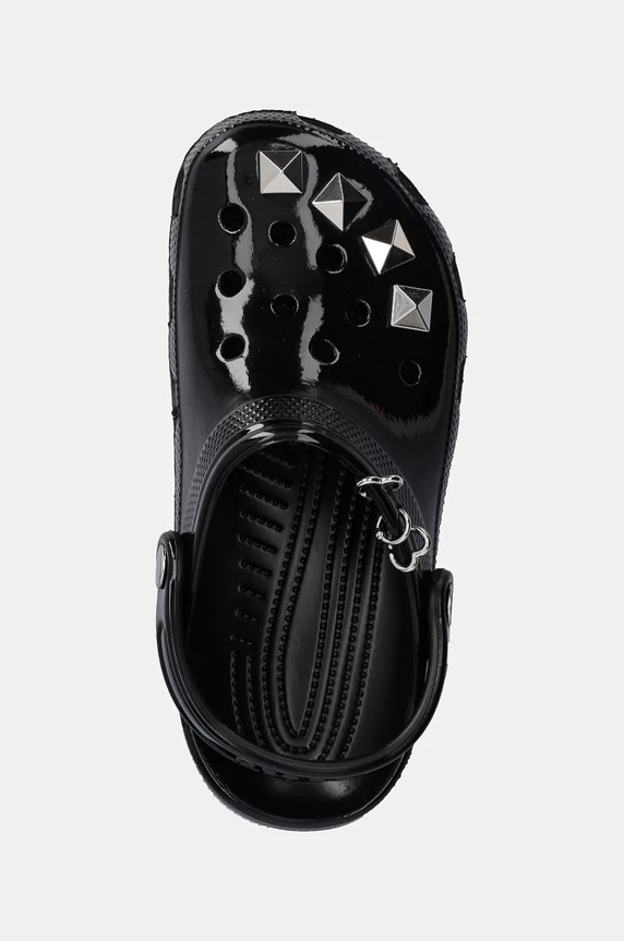 Crocs papuci Classic Studded Clog negru 210390.001
