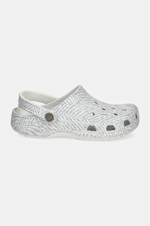 Pantofle Crocs Crocsclassic Tweed Clog 210403.1NM šedá AW24