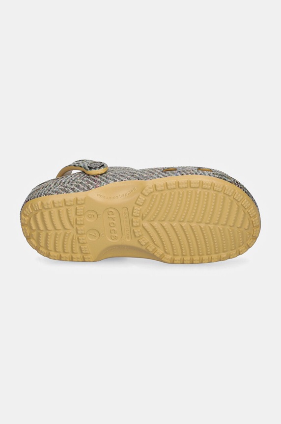 Crocs klapki Crocsclassic Tweed Clog 210403.209 beżowy