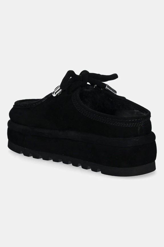 Obuwie Naked Wolfe kapcie zamszowe Blizzard Blizzard.Black czarny