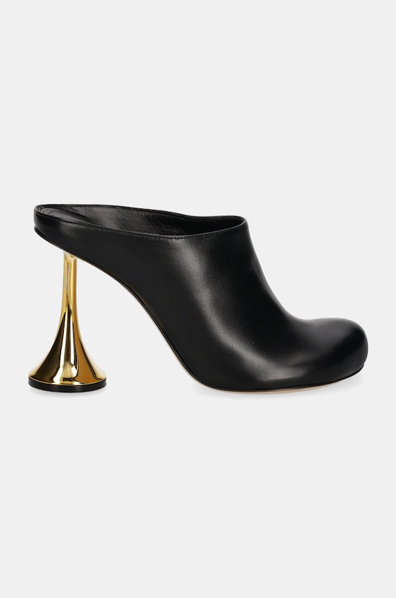 Pantofle Coperni Orchestra Closed Mule Heel COPSH60F6014 černá AW24