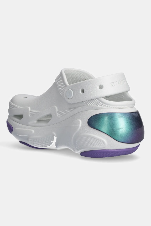 Obuwie Crocs klapki Bubble Crush Reflector Clog 210743.1NK biały