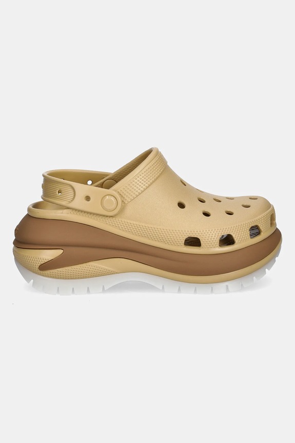 Šľapky Crocs Mega Crush Matte Clog 210749.209 béžová AW24