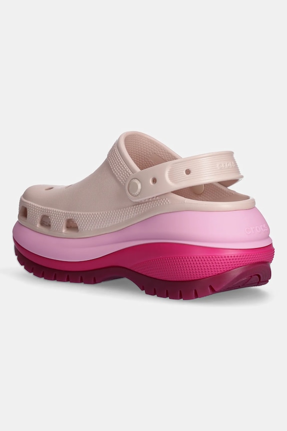 Shoes Crocs sliders Mega Crush Matte Clog 210749.6WS pink
