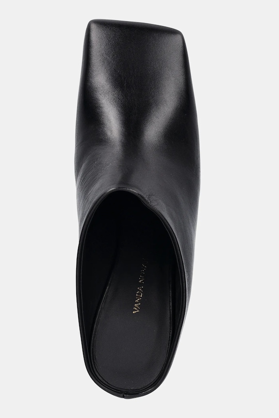 Vanda Novak slapi de piele Donna negru Donna.Deep.Black