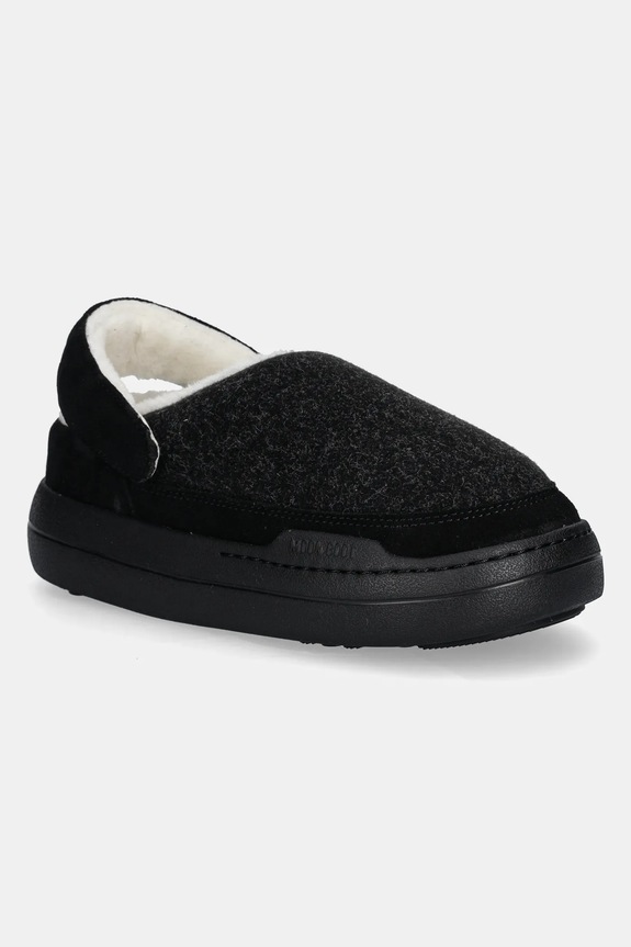 Παντόφλες Moon Boot MB PARK CLOG FELT μαύρο 80D2470090.N003